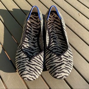 Rothy’s zebra flats size 7– discontinued